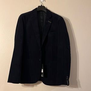 Men’s navy corduroy scotch and soda blazer. Size medium